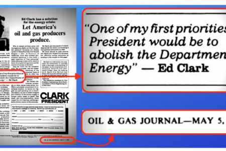 1980 Clark-Koch Oil and Gas Journal Ad Promising to “Abolish the Department of Energy”