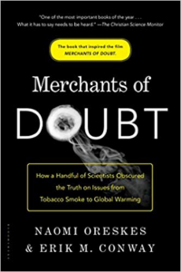 Merchants of Doubt cover Merchants of Doubt cover